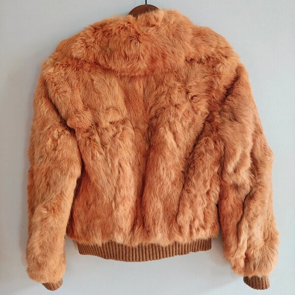 Vintage 70's Fur Bomber Jacket - Picture 2 of 9
